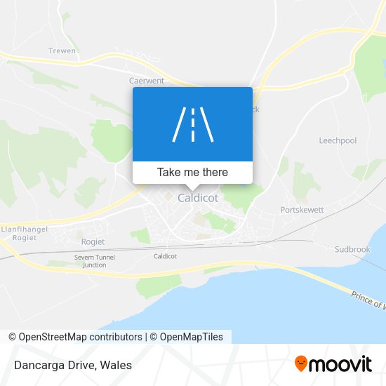 Dancarga Drive map