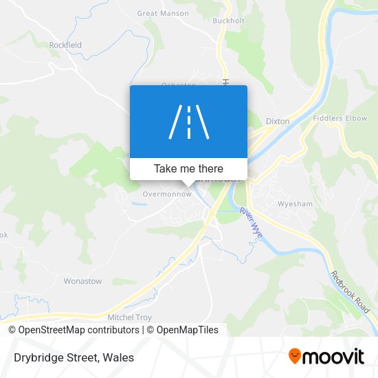 Drybridge Street map