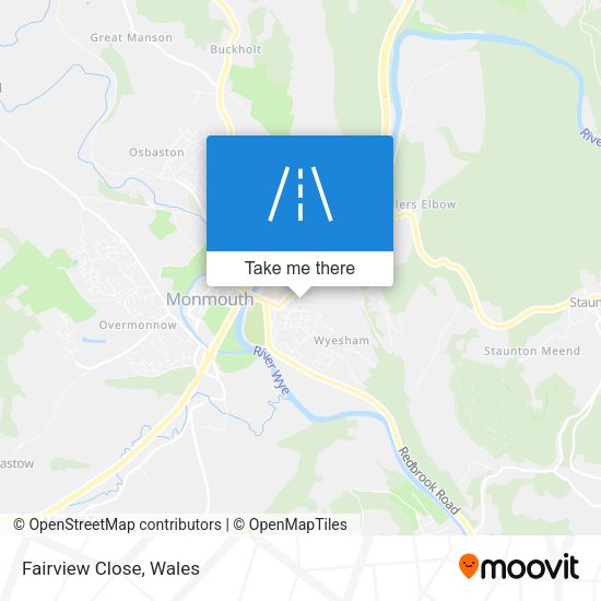 Fairview Close map