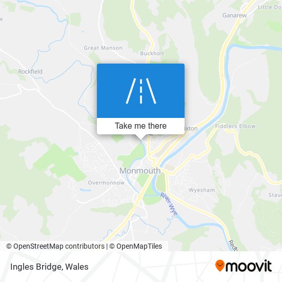 Ingles Bridge map