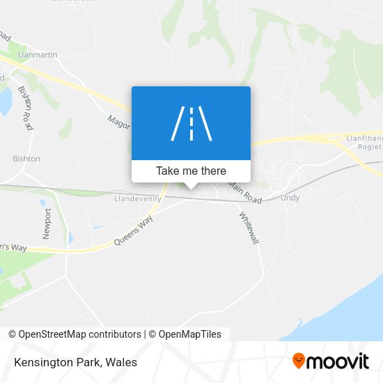 Kensington Park map