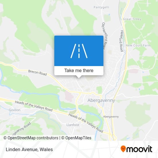 Linden Avenue map