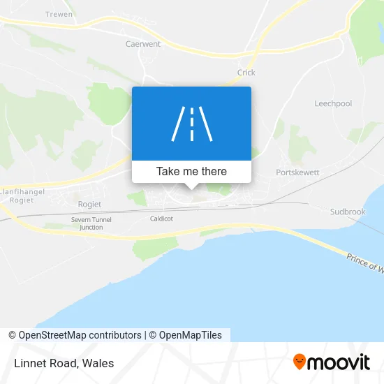 Linnet Road map