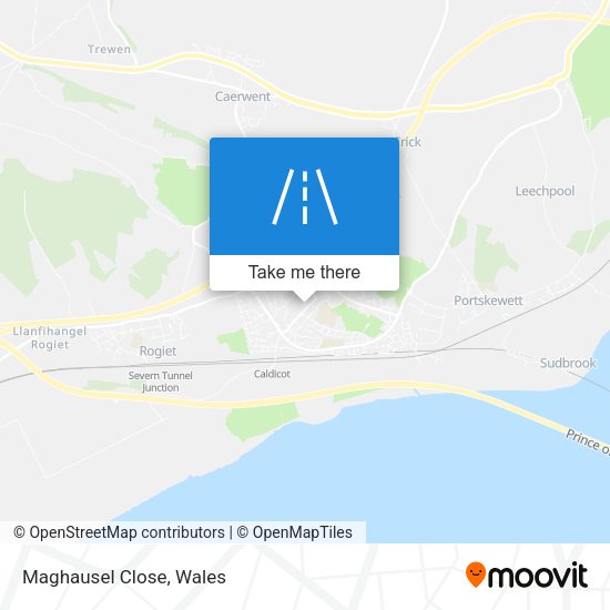 Maghausel Close map
