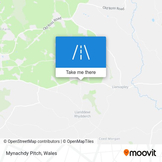Mynachdy Pitch map
