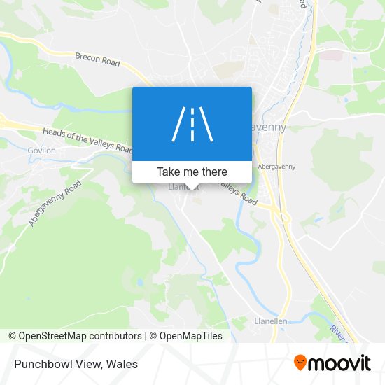 Punchbowl View map