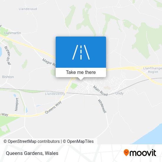 Queens Gardens map