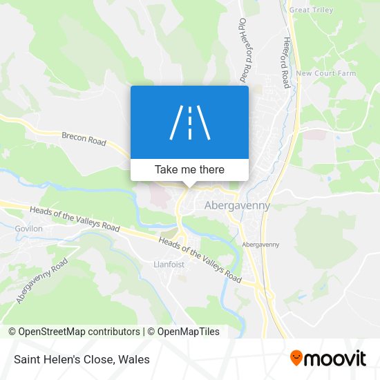 Saint Helen's Close map