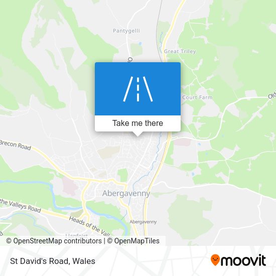 St David's Road map