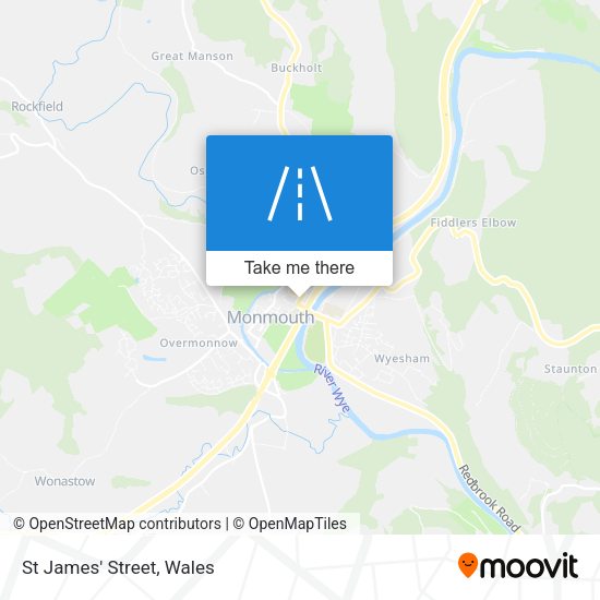 St James' Street map