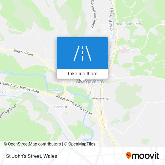 St John's Street map