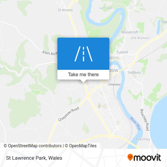 St Lawrence Park map