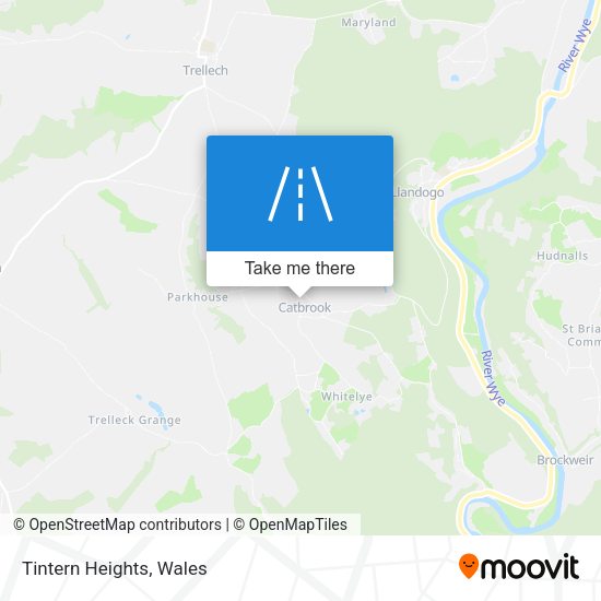 Tintern Heights map