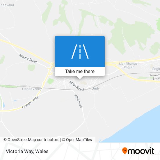 Victoria Way map