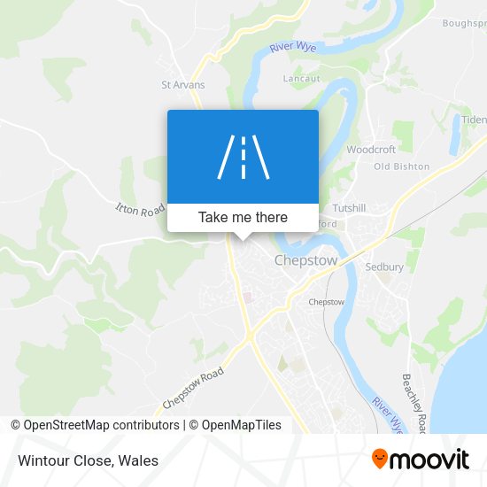 Wintour Close map