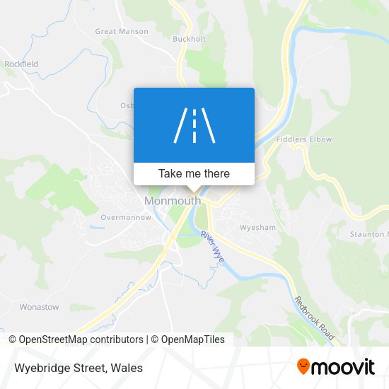 Wyebridge Street map