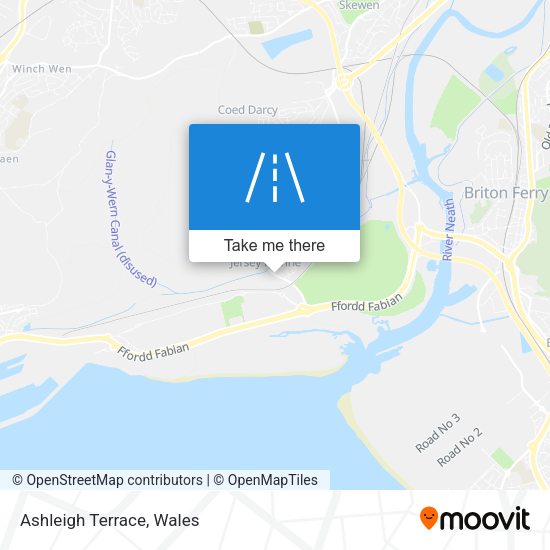 Ashleigh Terrace map