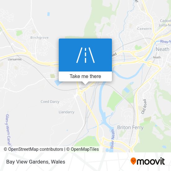 Bay View Gardens map