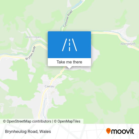 Brynheulog Road map