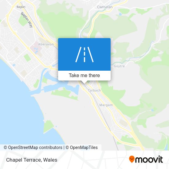 Chapel Terrace map