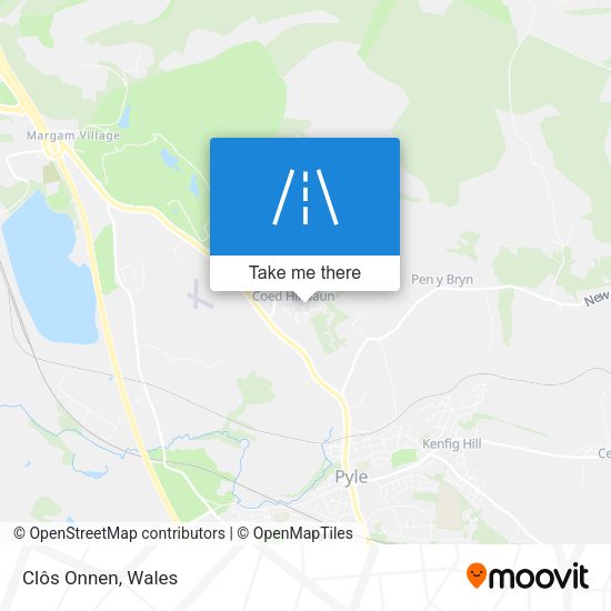 Clôs Onnen map