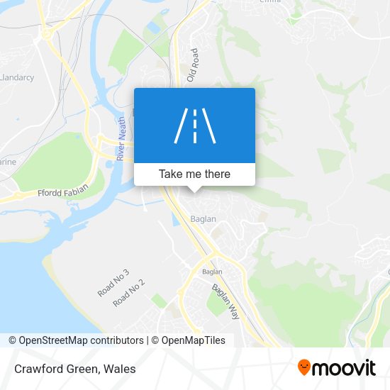 Crawford Green map