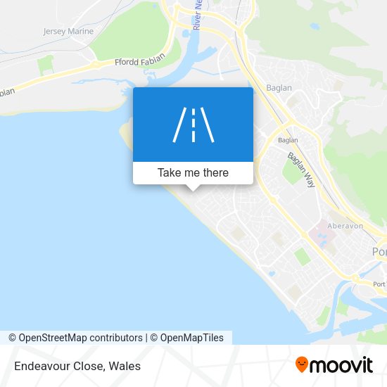 Endeavour Close map