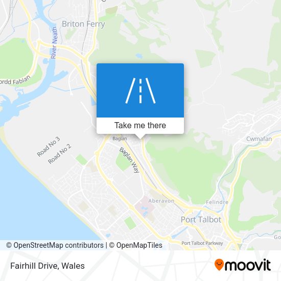 Fairhill Drive map