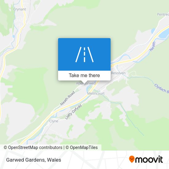 Garwed Gardens map