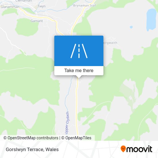 Gorslwyn Terrace map