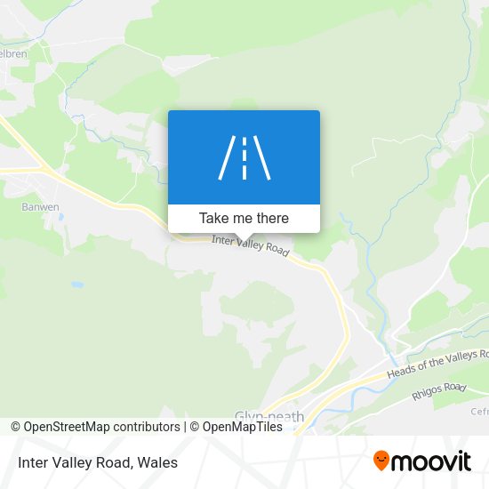 Inter Valley Road map