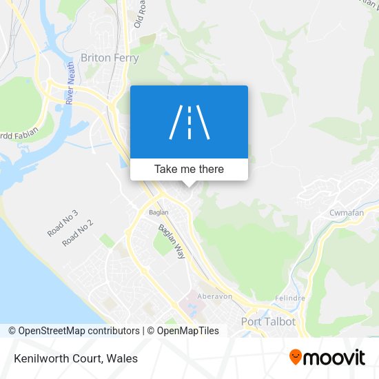 Kenilworth Court map