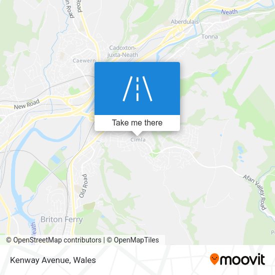 Kenway Avenue map