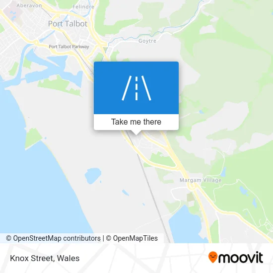 Knox Street map