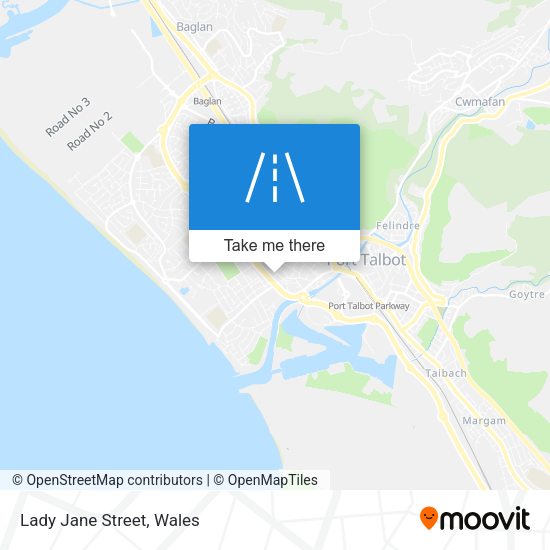 Lady Jane Street map