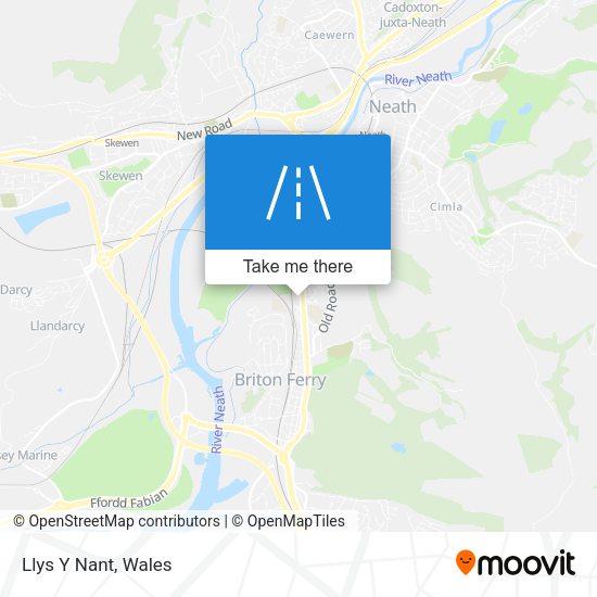 Llys Y Nant map