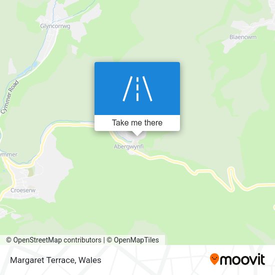 Margaret Terrace map