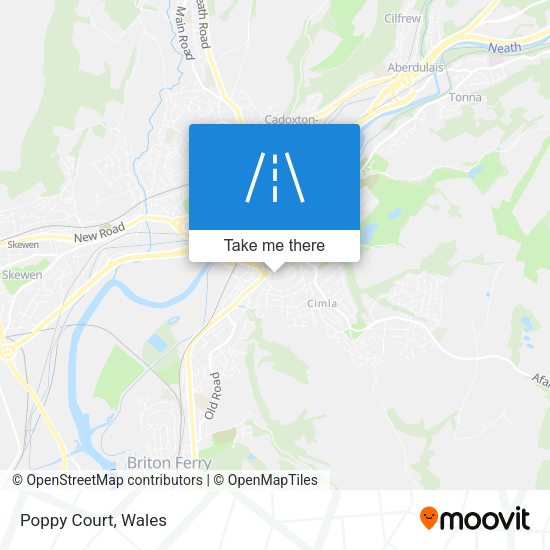 Poppy Court map
