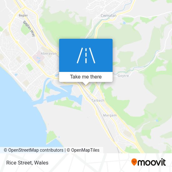 Rice Street map