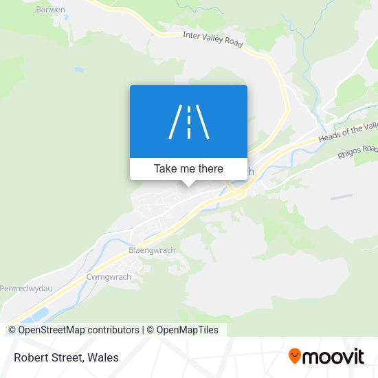 Robert Street map