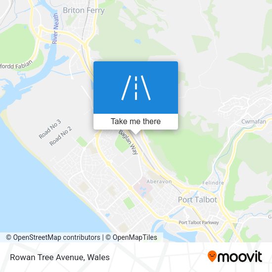 Rowan Tree Avenue map