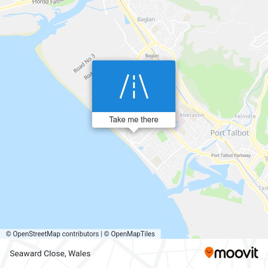 Seaward Close map