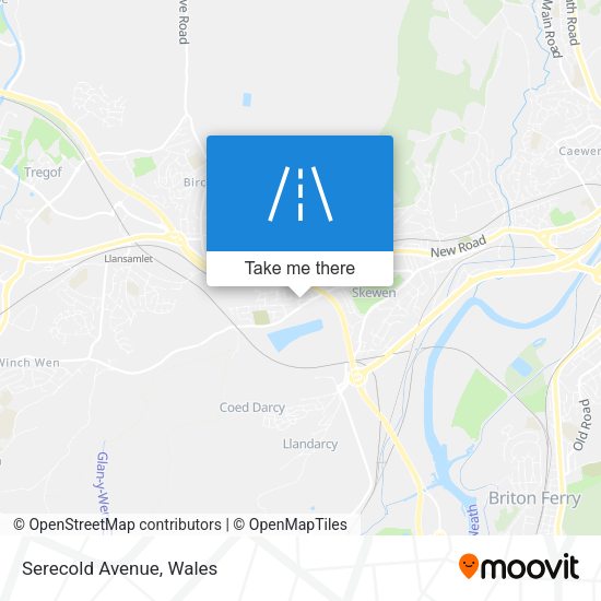 Serecold Avenue map