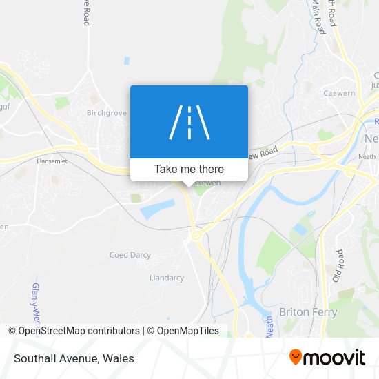 Southall Avenue map