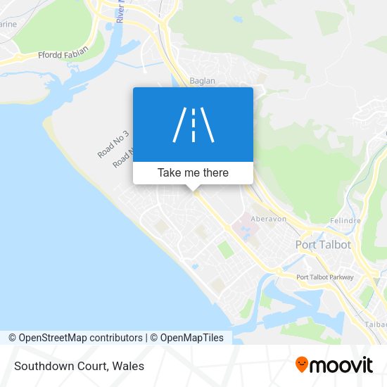 Southdown Court map