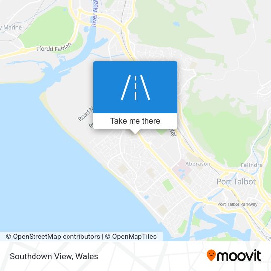Southdown View map