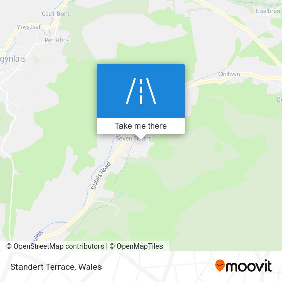 Standert Terrace map