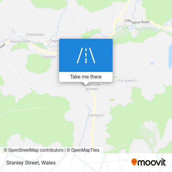 Stanley Street map
