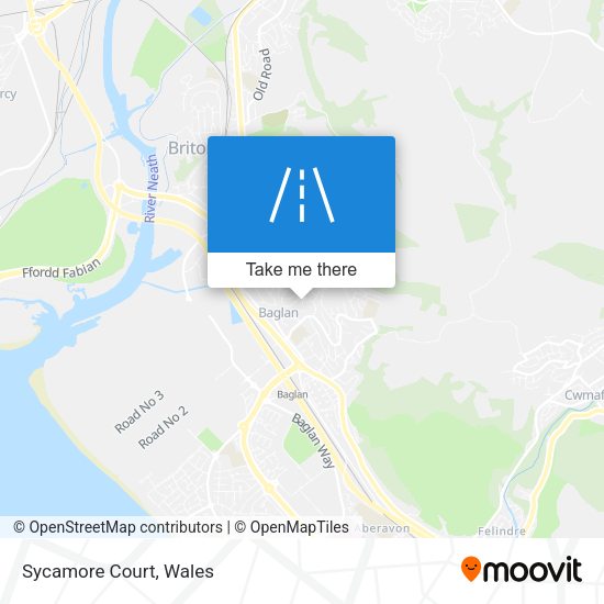 Sycamore Court map