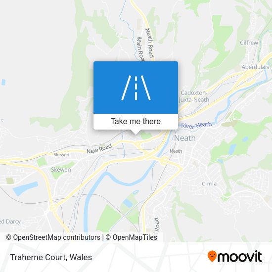 Traherne Court map